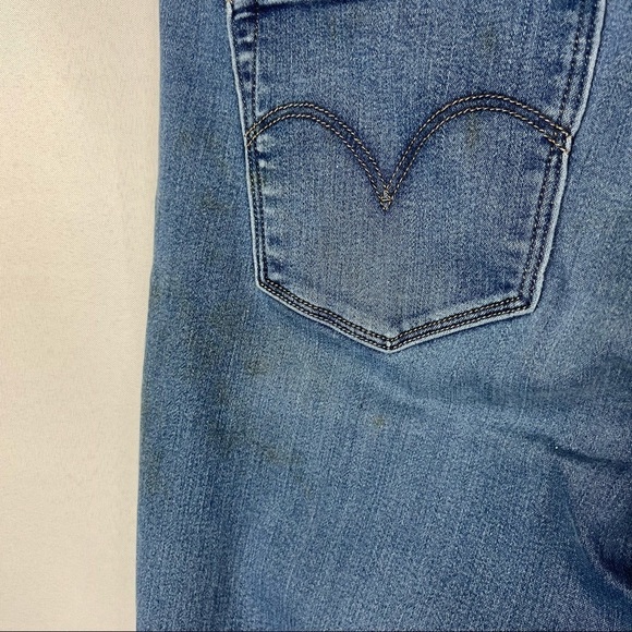 Levi's Medium Wash Pull On Skinny Jeggings 10 - Picture 4 of 6
